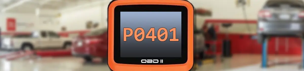Toyota P0401 Error Code